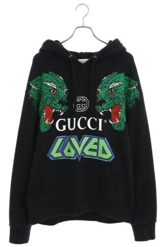 gucci 475374 kjak0|Gucci 475374 XJAK0 Tiger Print Pullover Parka Hoodie Cotton.